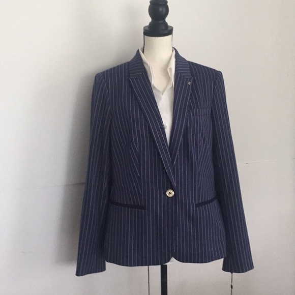 TOMMY HILFIGER | Pinstripe Blazer - Picture 2 of 14